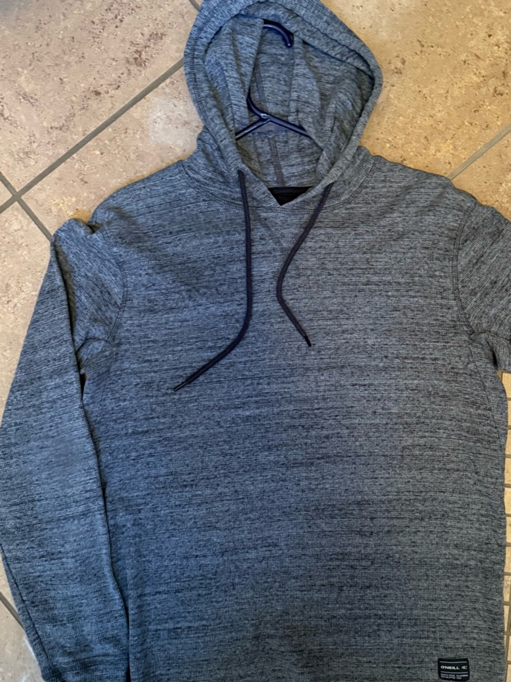 O'Neill Men's Heather Charcoal Hooded Pullover